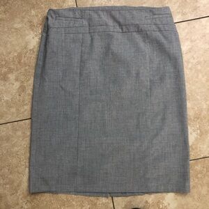 New York & Company Gray Pencil Skirt
